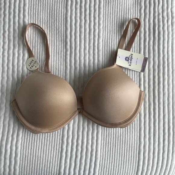 NWT Wacoal Nude Pushup Bra 32D (b.tempt'd line, Future Foundation bra) - Picture 2 of 6
